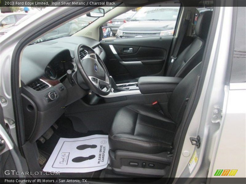 Ingot Silver Metallic / Charcoal Black 2013 Ford Edge Limited