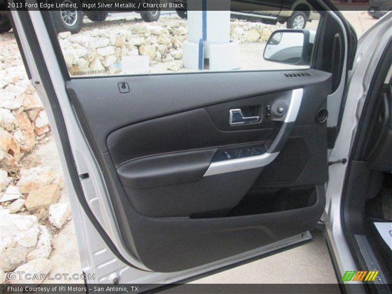 Ingot Silver Metallic / Charcoal Black 2013 Ford Edge Limited