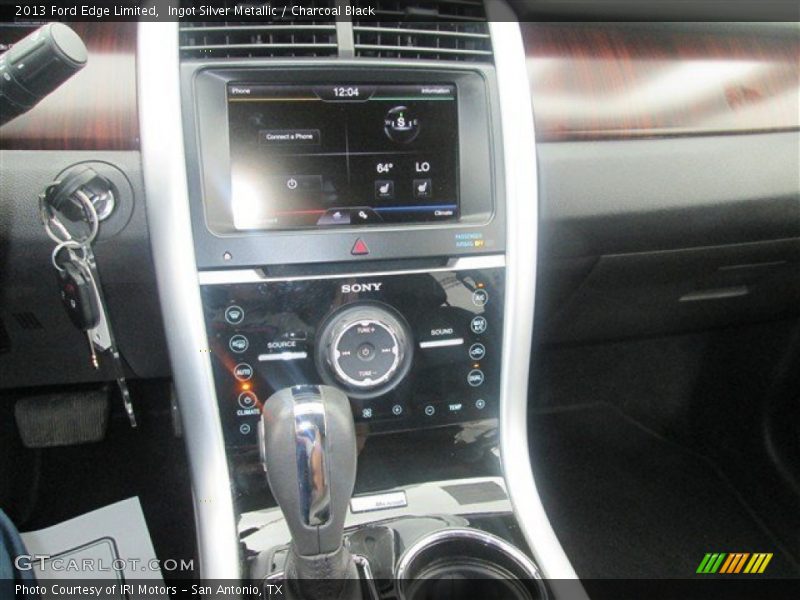 Ingot Silver Metallic / Charcoal Black 2013 Ford Edge Limited