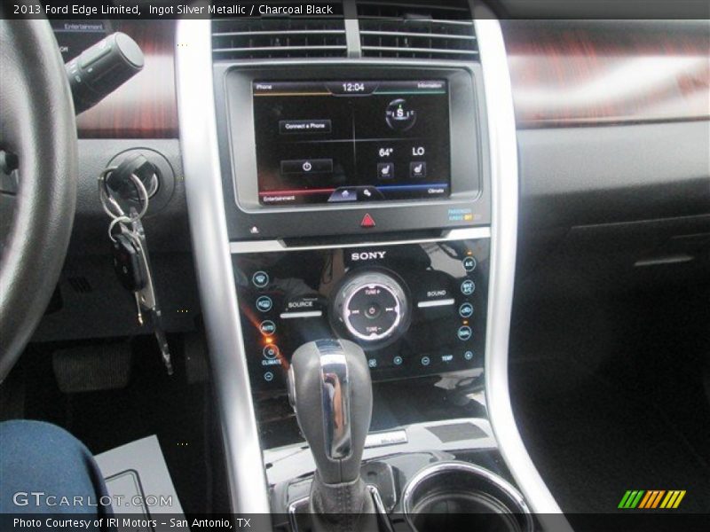 Ingot Silver Metallic / Charcoal Black 2013 Ford Edge Limited