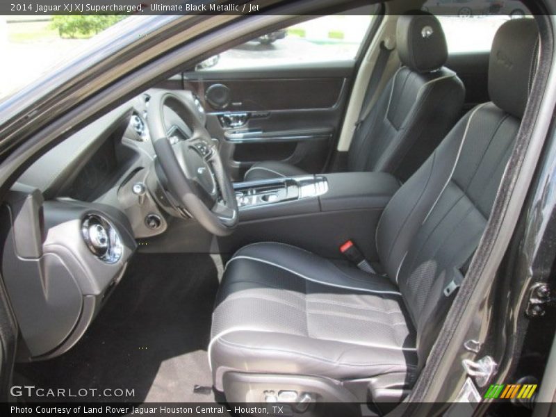 Ultimate Black Metallic / Jet 2014 Jaguar XJ XJ Supercharged