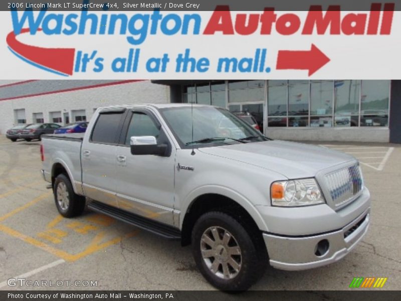 Silver Metallic / Dove Grey 2006 Lincoln Mark LT SuperCrew 4x4