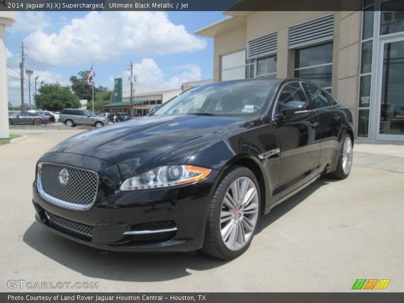 Ultimate Black Metallic / Jet 2014 Jaguar XJ XJ Supercharged