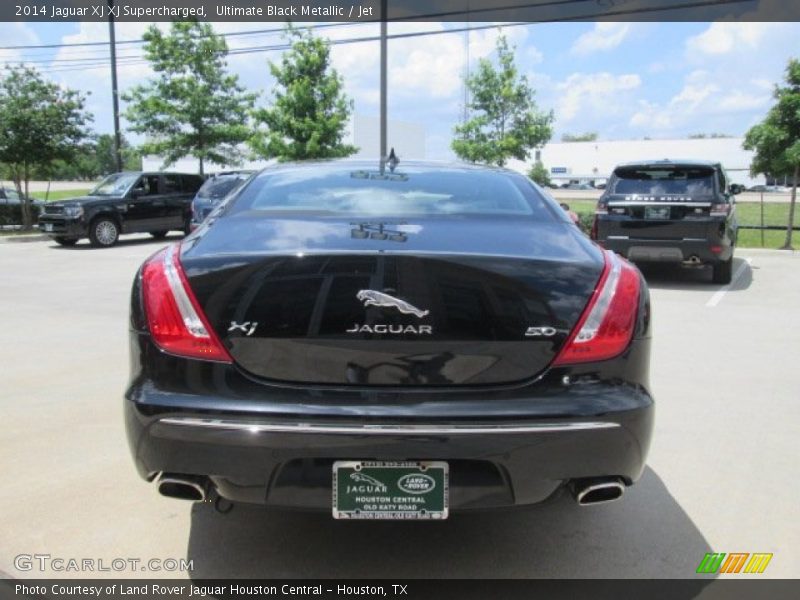 Ultimate Black Metallic / Jet 2014 Jaguar XJ XJ Supercharged