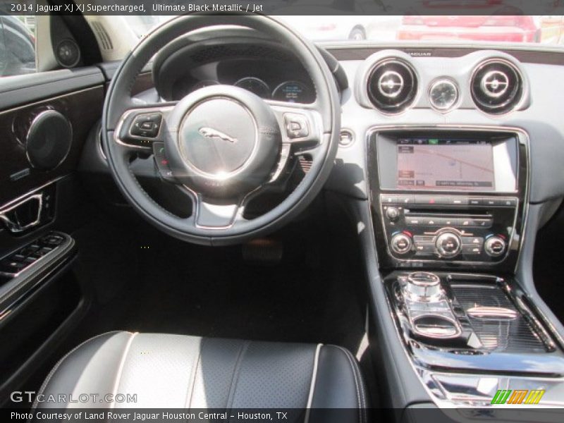 Ultimate Black Metallic / Jet 2014 Jaguar XJ XJ Supercharged