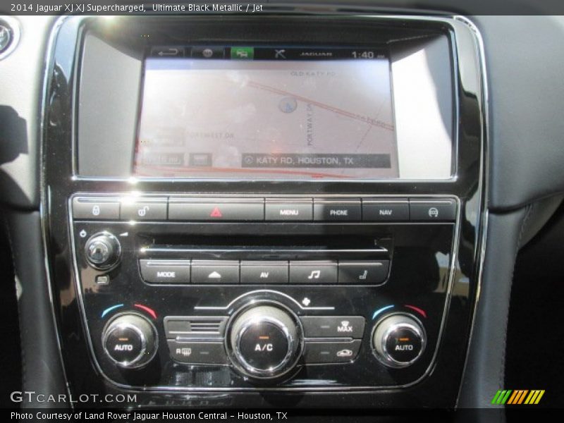 Ultimate Black Metallic / Jet 2014 Jaguar XJ XJ Supercharged