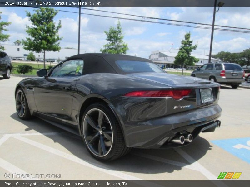 Stratus Grey Metallic / Jet 2014 Jaguar F-TYPE V8 S