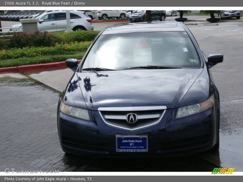 Royal Blue Pearl / Ebony 2006 Acura TL 3.2