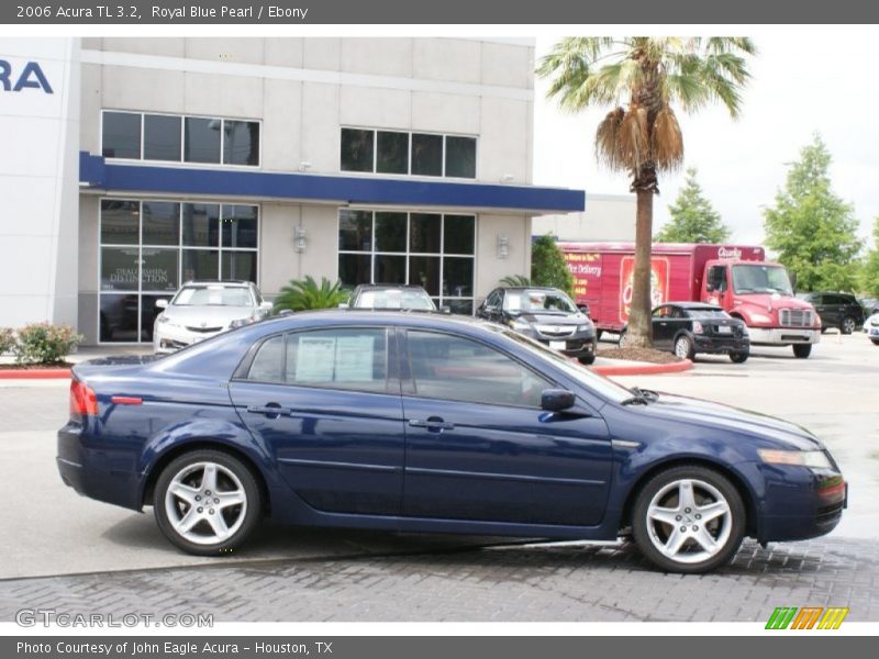 Royal Blue Pearl / Ebony 2006 Acura TL 3.2