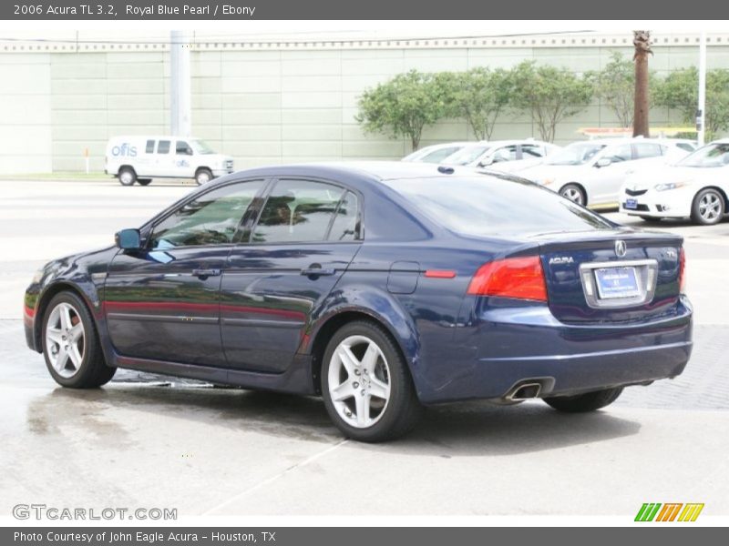 Royal Blue Pearl / Ebony 2006 Acura TL 3.2