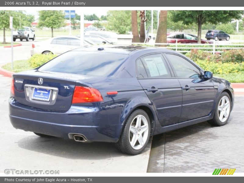 Royal Blue Pearl / Ebony 2006 Acura TL 3.2