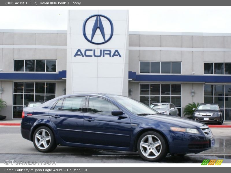 Royal Blue Pearl / Ebony 2006 Acura TL 3.2