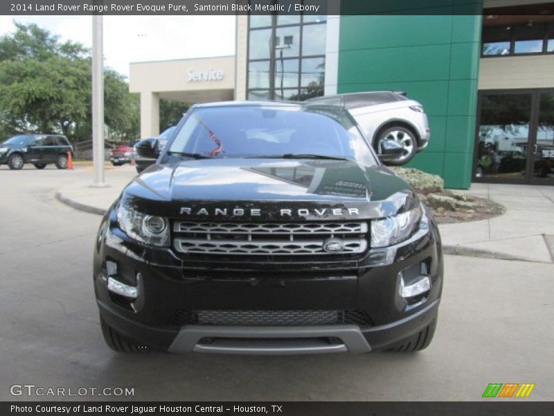 Santorini Black Metallic / Ebony 2014 Land Rover Range Rover Evoque Pure