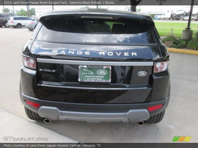 Santorini Black Metallic / Ebony 2014 Land Rover Range Rover Evoque Pure