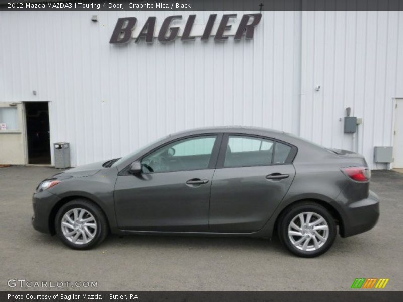 Graphite Mica / Black 2012 Mazda MAZDA3 i Touring 4 Door