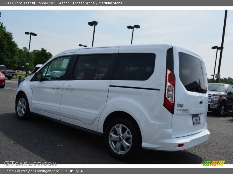 Frozen White / Medium Stone 2014 Ford Transit Connect XLT Wagon
