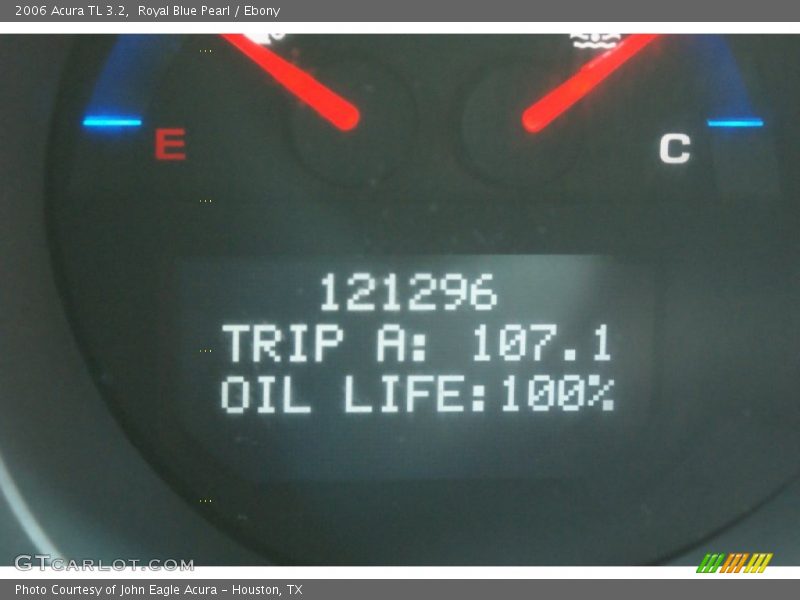 Royal Blue Pearl / Ebony 2006 Acura TL 3.2