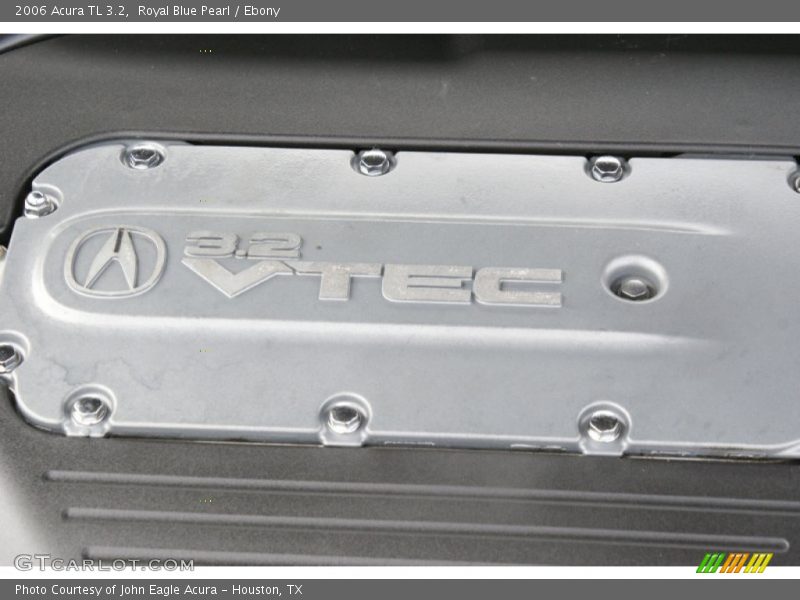 Royal Blue Pearl / Ebony 2006 Acura TL 3.2