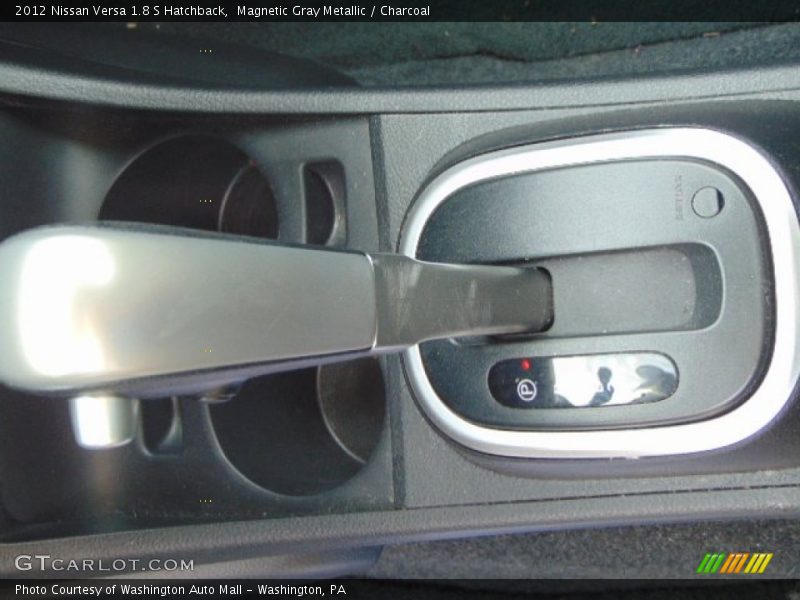 Magnetic Gray Metallic / Charcoal 2012 Nissan Versa 1.8 S Hatchback