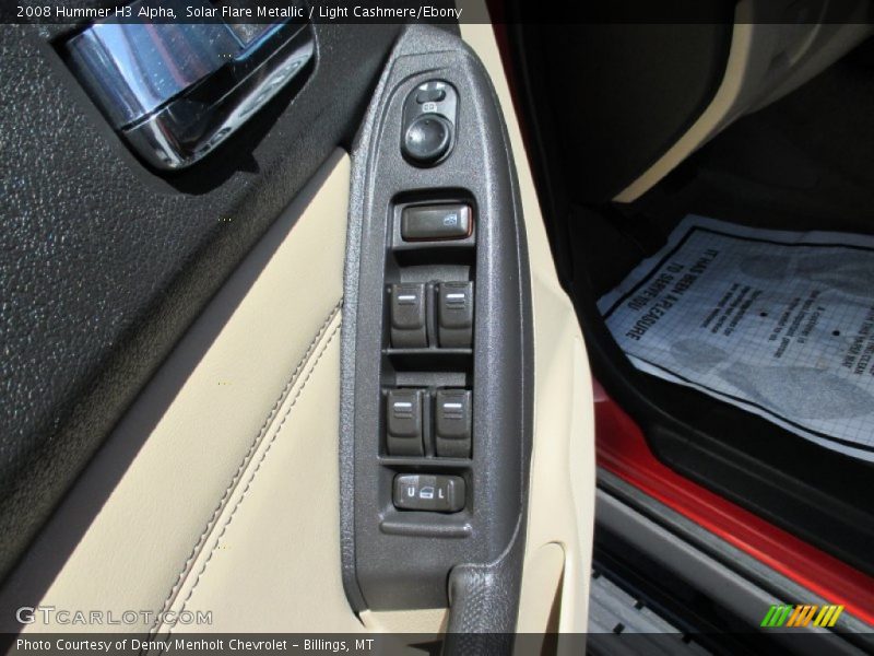 Solar Flare Metallic / Light Cashmere/Ebony 2008 Hummer H3 Alpha