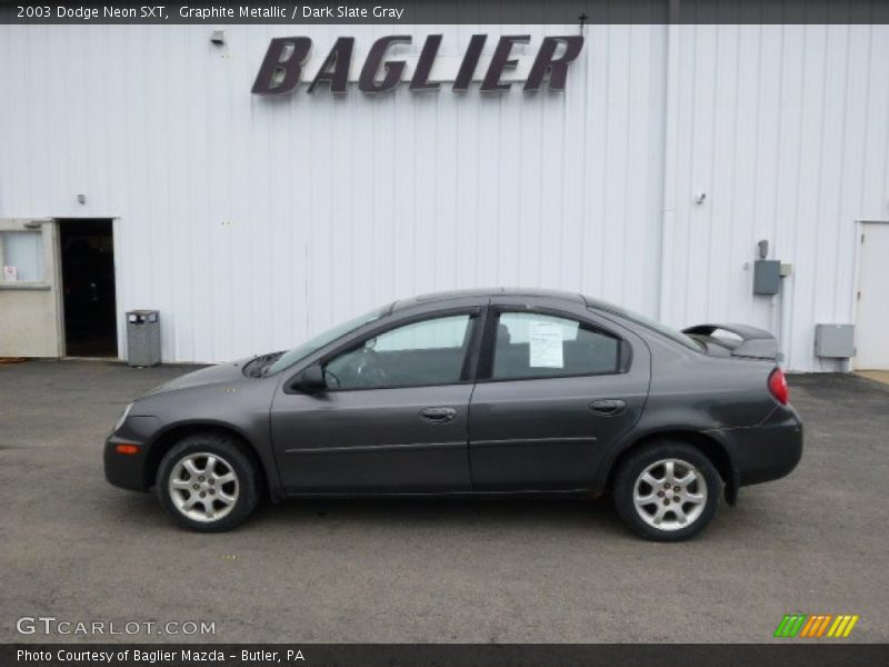 Graphite Metallic / Dark Slate Gray 2003 Dodge Neon SXT