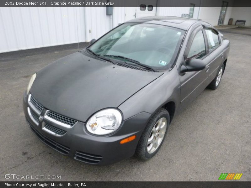 Graphite Metallic / Dark Slate Gray 2003 Dodge Neon SXT