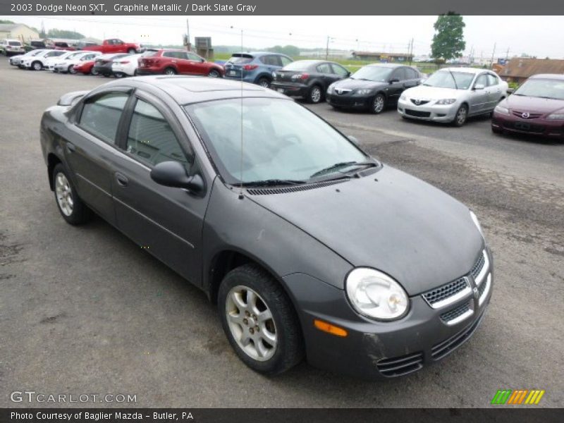 Graphite Metallic / Dark Slate Gray 2003 Dodge Neon SXT