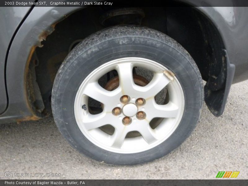 Graphite Metallic / Dark Slate Gray 2003 Dodge Neon SXT