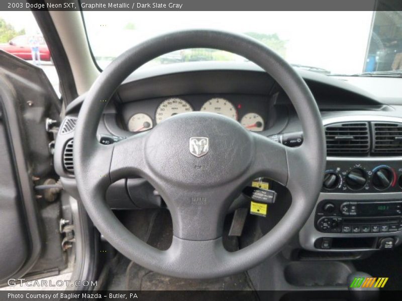 Graphite Metallic / Dark Slate Gray 2003 Dodge Neon SXT