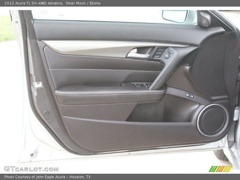 Silver Moon / Ebony 2013 Acura TL SH-AWD Advance