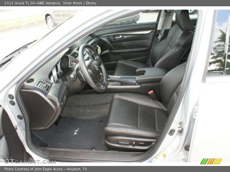 Silver Moon / Ebony 2013 Acura TL SH-AWD Advance