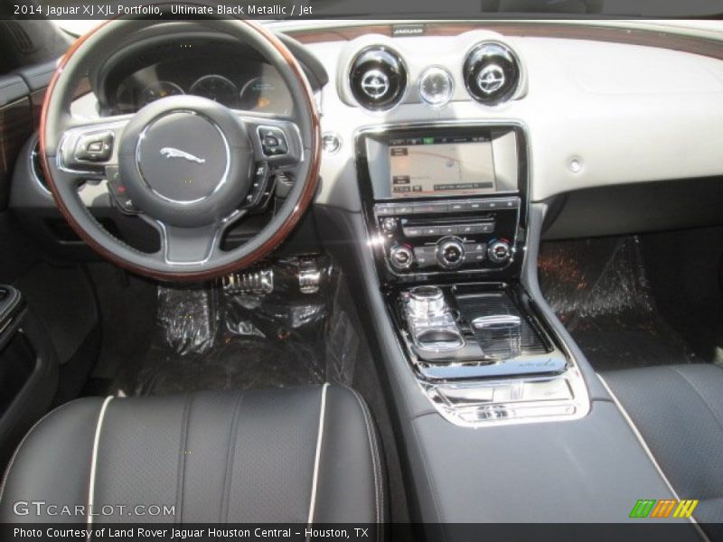 Ultimate Black Metallic / Jet 2014 Jaguar XJ XJL Portfolio