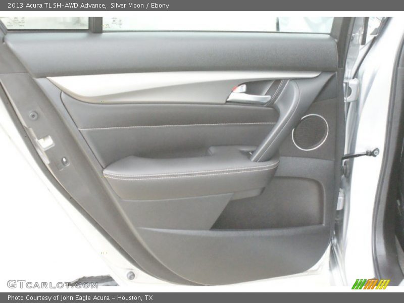 Silver Moon / Ebony 2013 Acura TL SH-AWD Advance