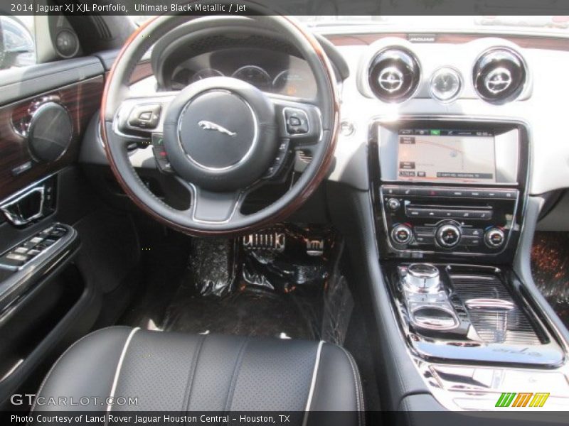 Ultimate Black Metallic / Jet 2014 Jaguar XJ XJL Portfolio