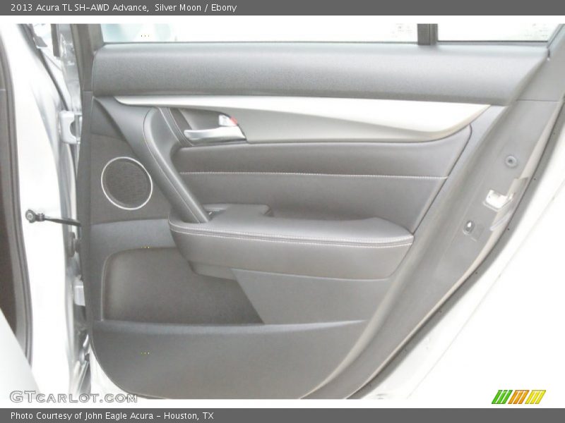 Silver Moon / Ebony 2013 Acura TL SH-AWD Advance