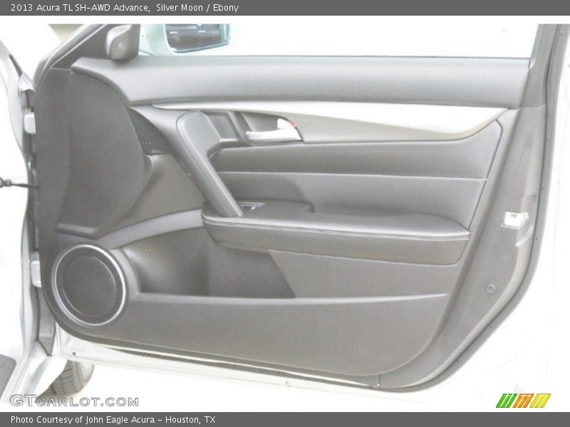 Silver Moon / Ebony 2013 Acura TL SH-AWD Advance