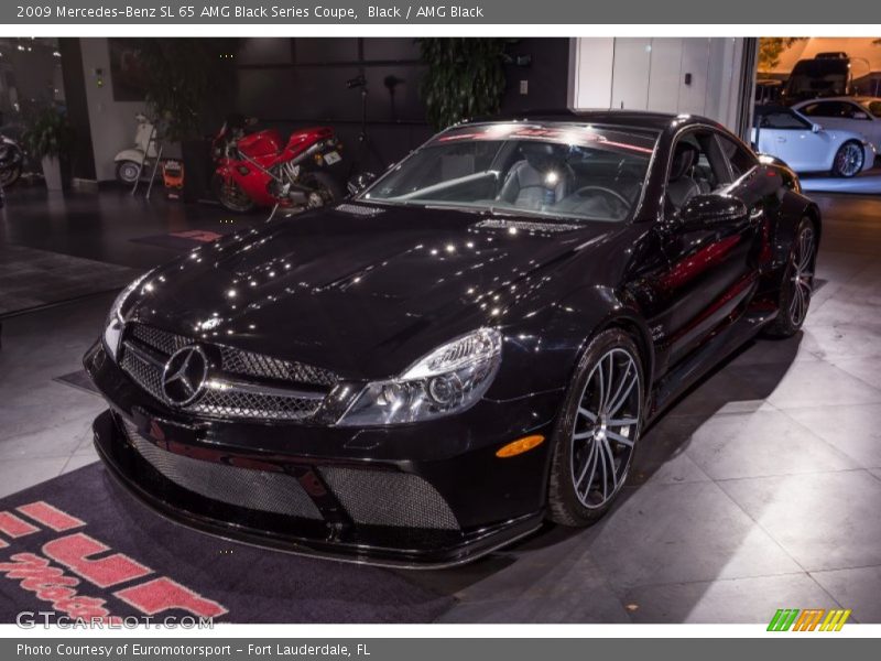 Black / AMG Black 2009 Mercedes-Benz SL 65 AMG Black Series Coupe