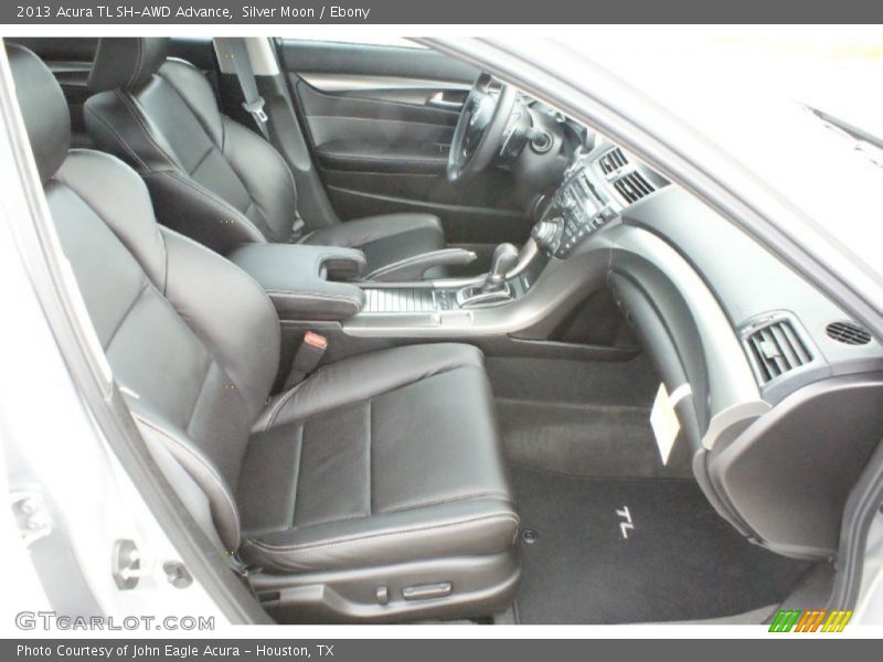 Silver Moon / Ebony 2013 Acura TL SH-AWD Advance