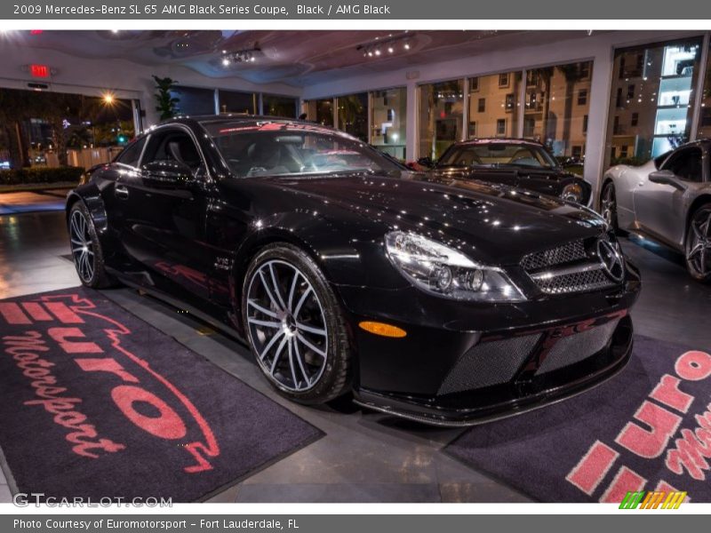 Black / AMG Black 2009 Mercedes-Benz SL 65 AMG Black Series Coupe