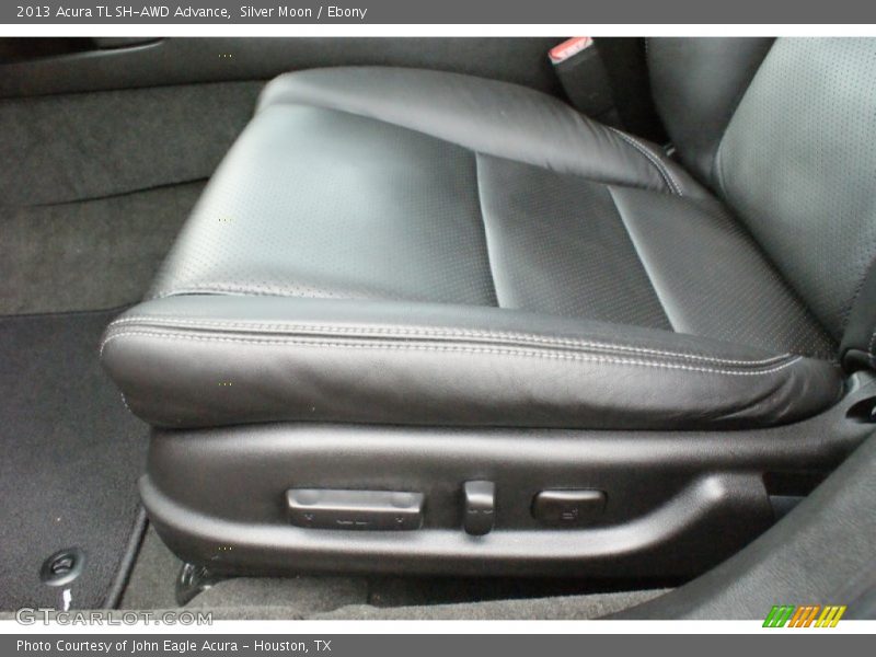 Silver Moon / Ebony 2013 Acura TL SH-AWD Advance