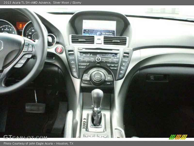 Silver Moon / Ebony 2013 Acura TL SH-AWD Advance