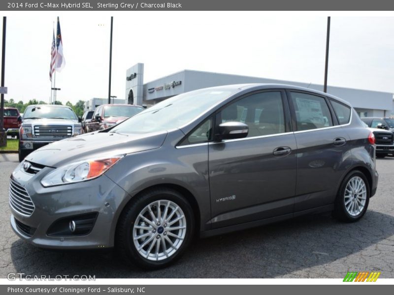 Sterling Grey / Charcoal Black 2014 Ford C-Max Hybrid SEL