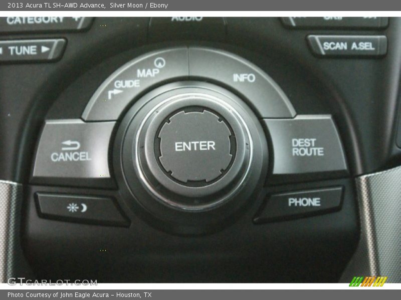 Silver Moon / Ebony 2013 Acura TL SH-AWD Advance