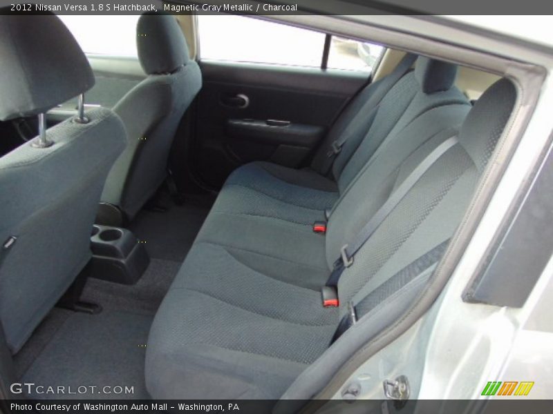 Magnetic Gray Metallic / Charcoal 2012 Nissan Versa 1.8 S Hatchback