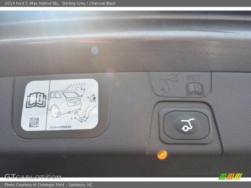 Sterling Grey / Charcoal Black 2014 Ford C-Max Hybrid SEL