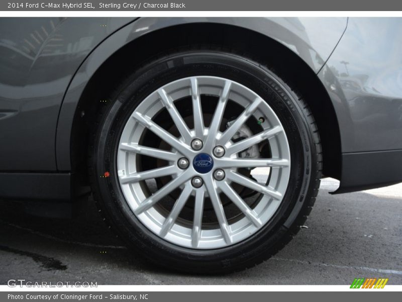Sterling Grey / Charcoal Black 2014 Ford C-Max Hybrid SEL