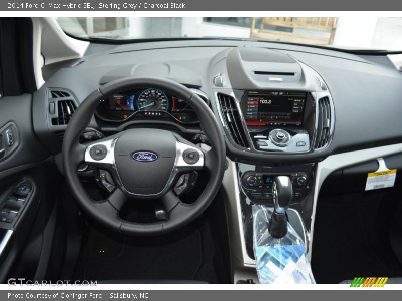 Sterling Grey / Charcoal Black 2014 Ford C-Max Hybrid SEL