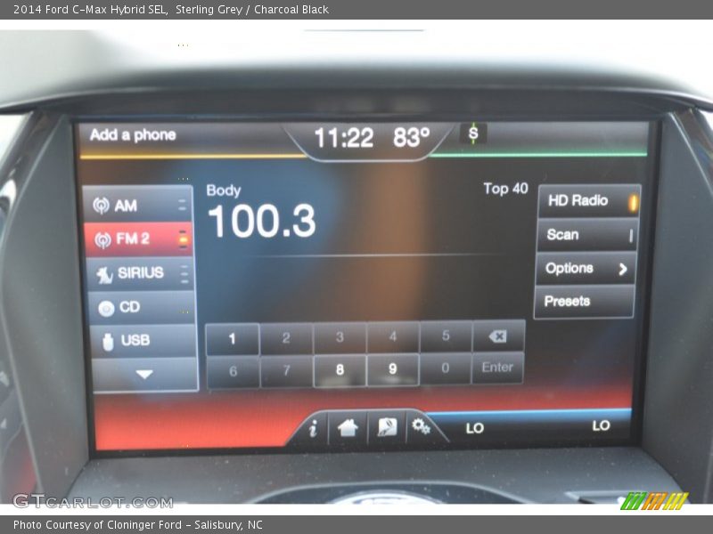 Sterling Grey / Charcoal Black 2014 Ford C-Max Hybrid SEL