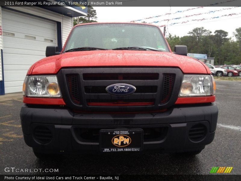 Torch Red / Medium Dark Flint 2011 Ford Ranger XL Regular Cab