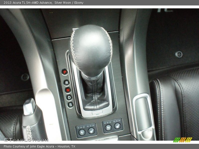 Silver Moon / Ebony 2013 Acura TL SH-AWD Advance